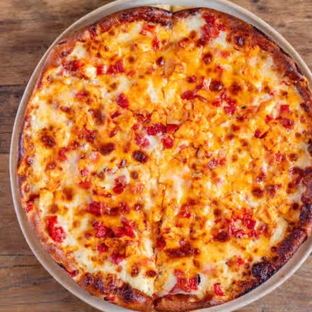 Buffalo Chicken Pizza.