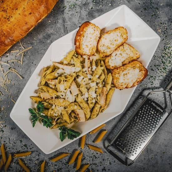 Chicken Pesto.